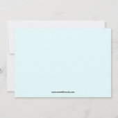 Invitation à l'anniversaire de Panda Bear (Dos)