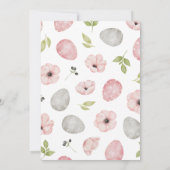 Invitation à l'anniversaire de Pâques (Dos)