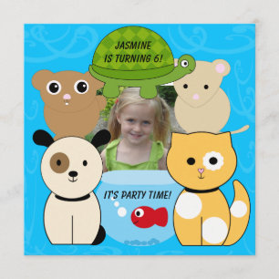 Invitation à l'anniversaire de Pet Lover