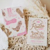 Invitation à l'anniversaire de Pink Cowgirl