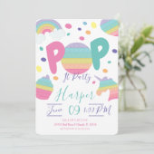 Invitation à l'anniversaire de Pop It Kid (Debout devant)