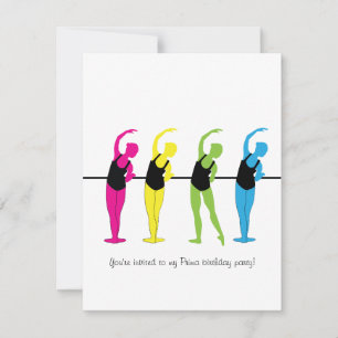 Invitation à l'anniversaire de Prima Ballerina