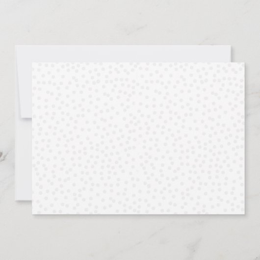 Invitation à l'anniversaire de printemps de Bunny (Dos)