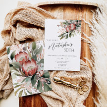 Invitation à l'anniversaire de Protea