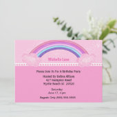 Invitation à l'anniversaire de Rainbow (Debout devant)