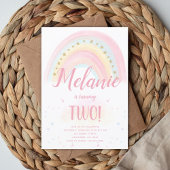 Invitation à l'anniversaire de Rainbow