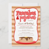 Invitation à l'anniversaire de Red Pancakes et Paj (Devant)
