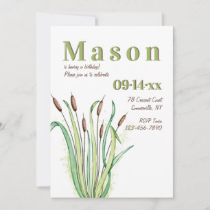 Invitation à l'anniversaire de Reeds