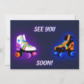 Invitation à l'anniversaire de Roller pour la phot (Dos)