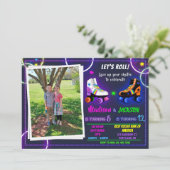 Invitation à l'anniversaire de Roller pour la phot (Debout devant)