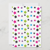 Invitation à l'anniversaire de Roller Skate (Dos)