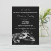 Invitation à l'anniversaire de Silver Masquerade S (Debout devant)