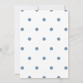 Invitation à l'anniversaire de Snowman (Dos)