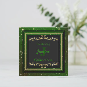 Invitation à l'anniversaire de Sparkly Green et Go