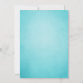 Invitation à l'anniversaire de Splish Splash (Dos)