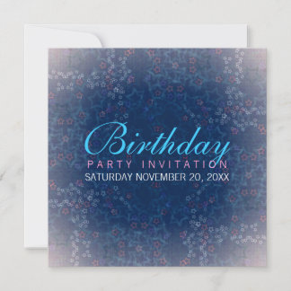 Invitation à l'anniversaire de Star Shower
