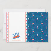 Invitation à l'anniversaire de tous les garçons am (Dos)