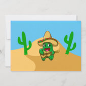 Invitation à l'anniversaire de Viva Mexico (Dos)