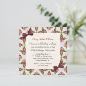 Invitation à l'anniversaire des dames de la flore  (Debout devant)