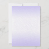 Invitation à l'anniversaire des fées florales - Fé (Dos)