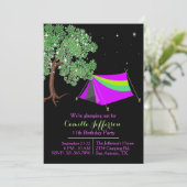 Invitation à l'anniversaire des filles (Debout devant)