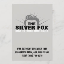 Invitation à l'anniversaire des hommes