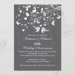 Invitation à l'anniversaire des Inséparables moder