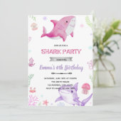 Invitation à l'anniversaire des requins (Debout devant)