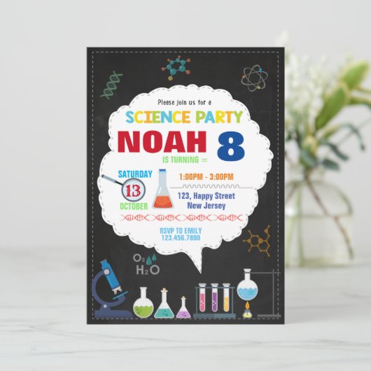 Invitation à l'anniversaire des sciences (Debout devant)