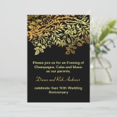 invitation à l'anniversaire d'or (Debout devant)