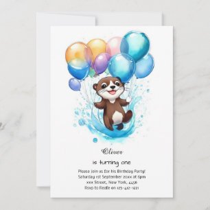 Invitation à l'anniversaire d'Otter