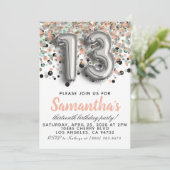 Invitation à l'anniversaire du 13e anniversaire (Debout devant)