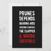 Invitation à l'anniversaire du 30e anniversaire -  (Devant)