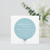 Invitation à l'anniversaire du ballon - Sky (Debout devant)