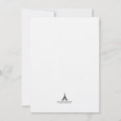 Invitation à l'anniversaire du bateau à voile (Dos)