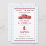 Invitation à l'anniversaire du camion-feu<br><div class="desc">Notre invitation vibrante au thème du camion d'incendie aquarelle prépare le terrain pour une aventure d'anniversaire amusante et remplie. Avec son design fantaisiste et ses couleurs vives,  cette invitation promet une journée pleine d'imagination et de délice.</div>