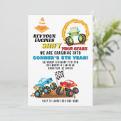 Invitation à l'anniversaire du Camion Monster (Debout devant)