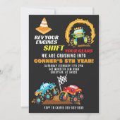 Invitation à l'anniversaire du Camion Monster (Devant)