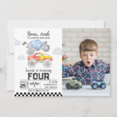 Invitation à l'anniversaire du Camion Monster (Devant)