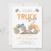 Invitation à l'anniversaire du camion Monster | Ca (Devant)