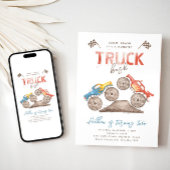 Invitation à l'anniversaire du camion Monster | Ca