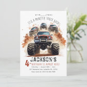 Invitation à l'anniversaire du Camion Monster | Ca (Debout devant)