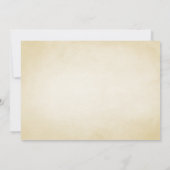 Invitation à l'anniversaire du carnaval de cirque  (Dos)