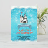 Invitation à l'anniversaire du château d'hiver (Debout devant)