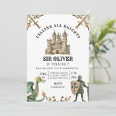 Invitation à l'anniversaire du chevalier, Invitati (Debout devant)