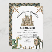Invitation à l'anniversaire du chevalier, Invitati (Devant / Derrière)