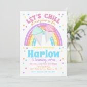 Invitation à l'anniversaire du cône de neige (Debout devant)