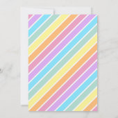 Invitation à l'anniversaire du cône de neige (Dos)