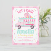 Invitation à l'anniversaire du cône de neige | Cam (Debout devant)