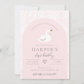 Invitation à l'anniversaire du cygne | Invitations (Devant)